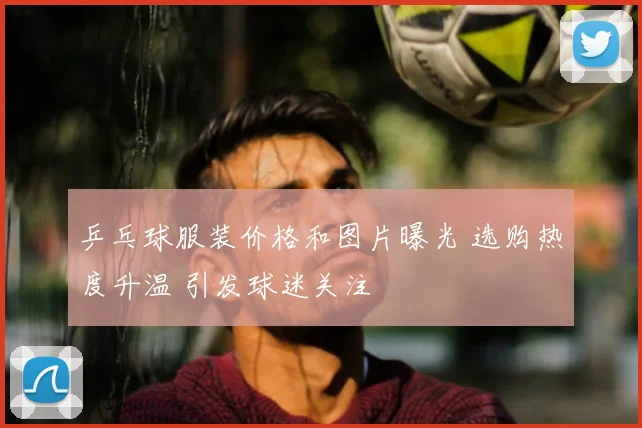 乒乓球服装价格和图片曝光 选购热度升温 引发球迷关注